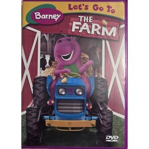 Barney Let's go to the Farm DVD 17 songs 50 minute running time With BJ Baby Bop